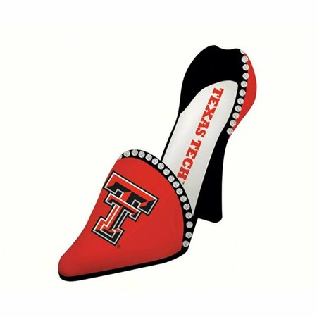 EVERGREEN ENTERPRISES Texas Tech Shoe Wine Bottle Holder EG2BHS963